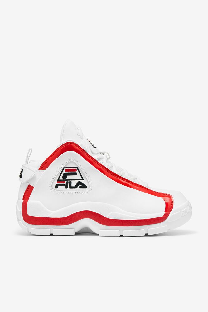 Fila Trainers Mens White Grant Hill 2 - Ireland 42365-GEOH